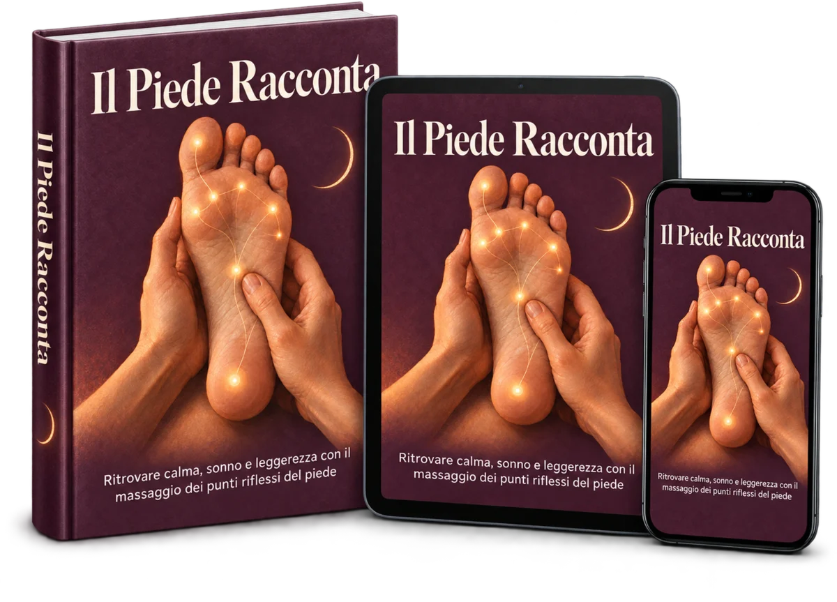 La guida Il Piede Racconta: libro, tablet e telefono